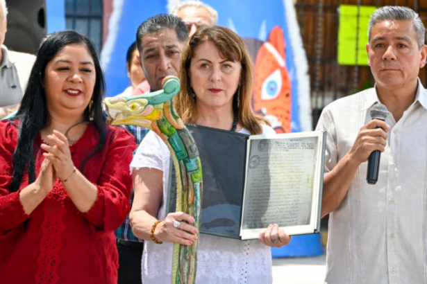 Gobernadora de Morelos reconoce 487 años de tierras comunales