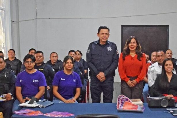 Policías de Cuernavaca reciben capacitación en masculinidades