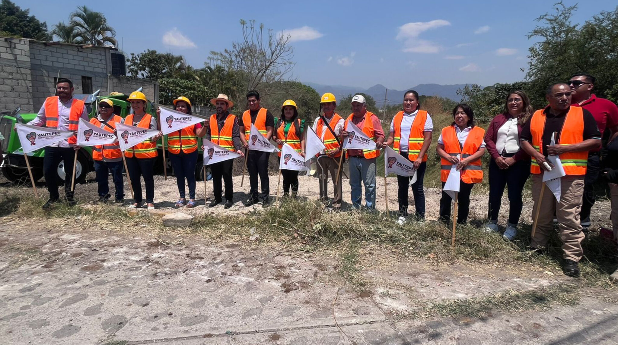Inicia limpieza de barrancas en Yautepec para prevenir inundaciones