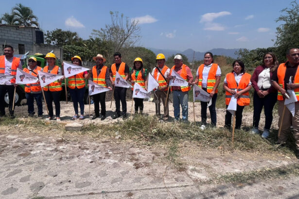 Inicia limpieza de barrancas en Yautepec para prevenir inundaciones
