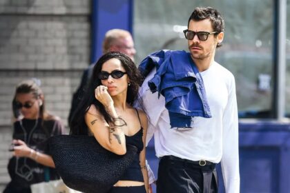 Harry Styles y Zoë Kravitz, rumores de compromiso en Londres