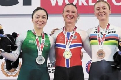 México gana plata y bronce en Mundial de Ciclismo de Pista 2026