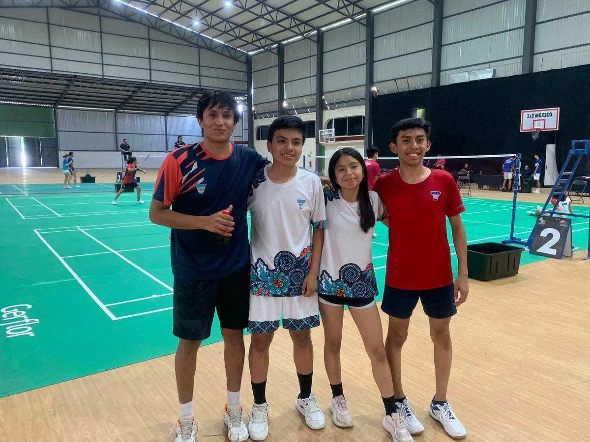 Cinco atletas de Morelos irán al Panamericano Jr 2026 de bádminton