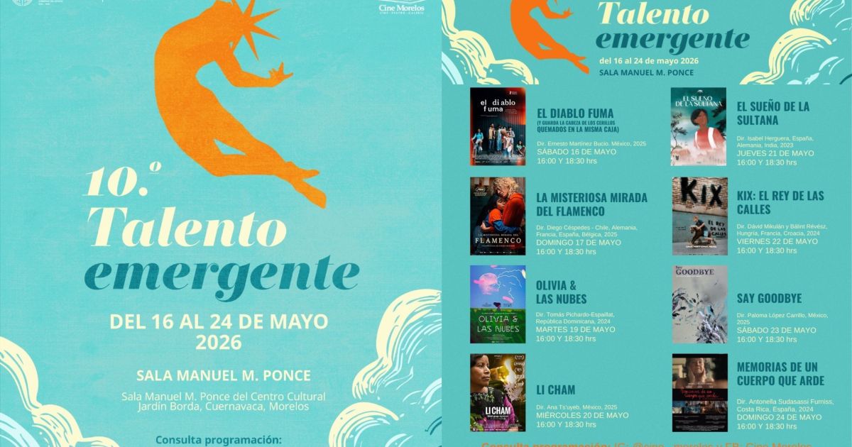Cineteca Nacional proyecta cine emergente en Cuernavaca