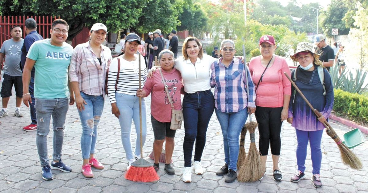 Tetecala impulsa limpieza y rehabilitación de espacios públicos