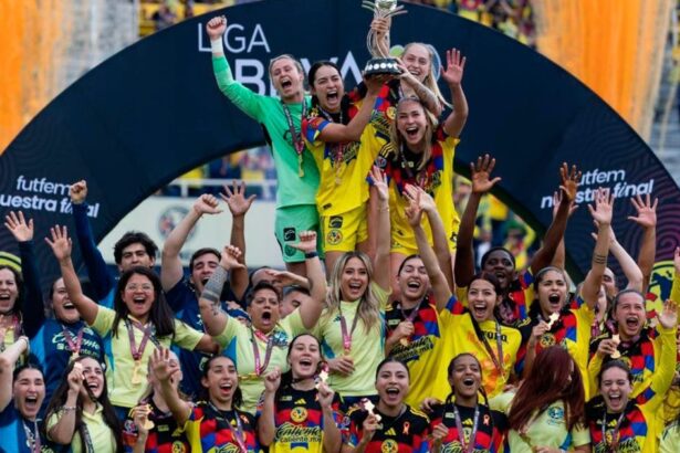 América Femenil gana su tercer título de Liga MX al vencer a Rayadas