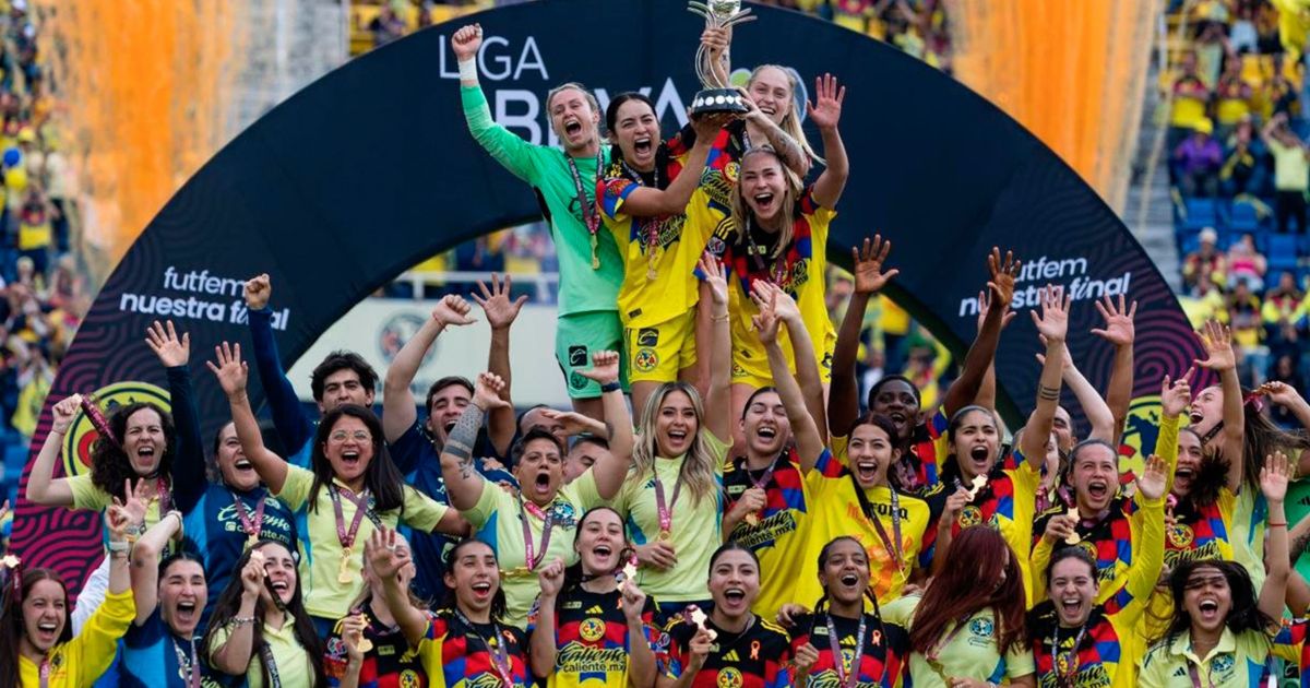 América Femenil gana su tercer título de Liga MX al vencer a Rayadas