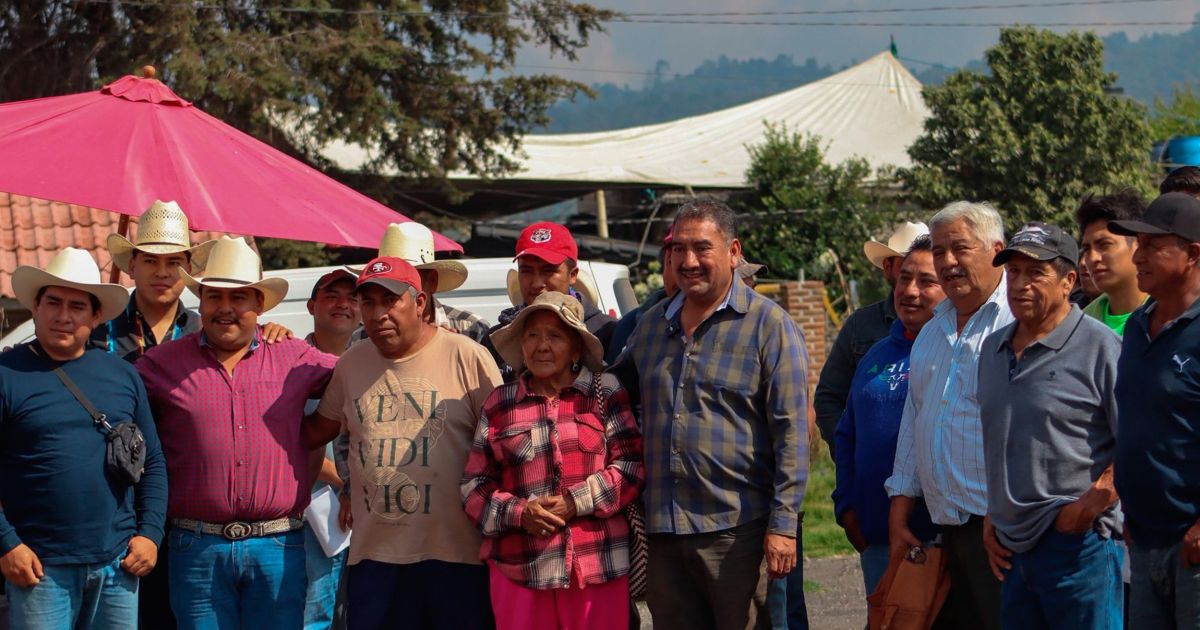 Entregan semilla de avena forrajera a productores de Huitzilac