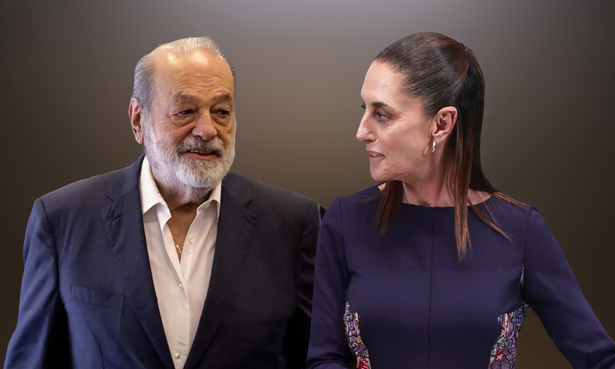 Sheinbaum respalda a Slim y critica baja de Moody’s a México