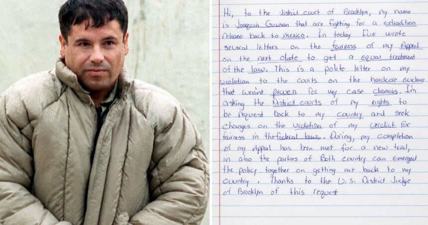 El Chapo Guzmán solicita extradición a México para nuevo juicio