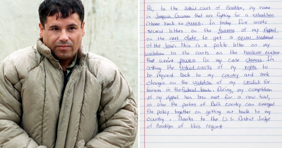 El Chapo Guzmán solicita extradición a México para nuevo juicio