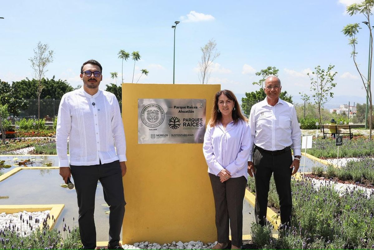 Inauguran Parque Raíces Ahuatlán para promover sustentabilidad en Cuernavaca
