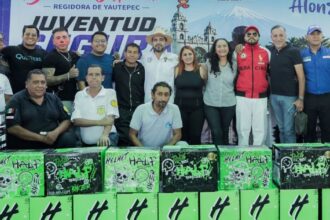 Yautepec lanza campaña para uso de casco en jóvenes motociclistas
