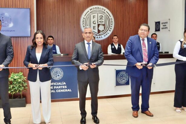 Fiscalía de Morelos inaugura Módulo de Atención Ciudadana en Temixco
