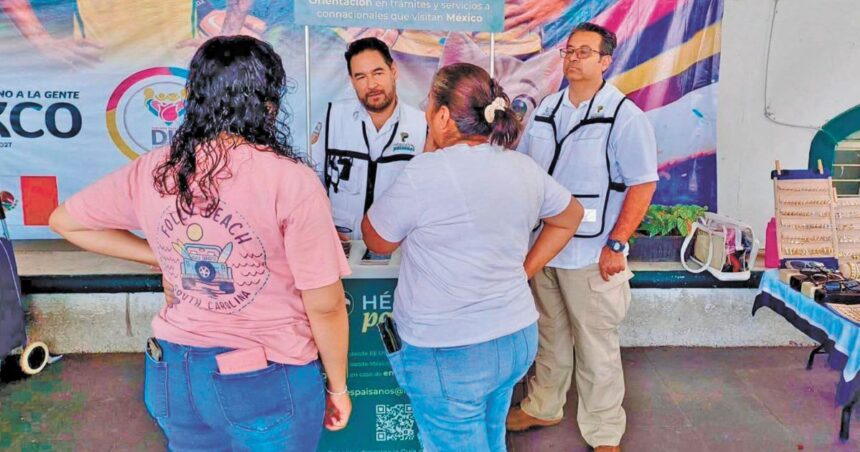 Temixco abre módulo “Héroes Paisanos” para apoyo a migrantes