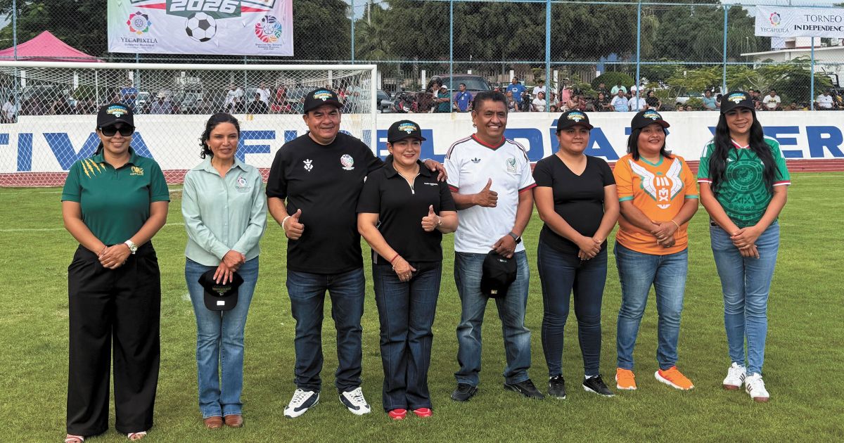 Inicia el 50 Torneo Independencia de Fútbol en Yecapixtla