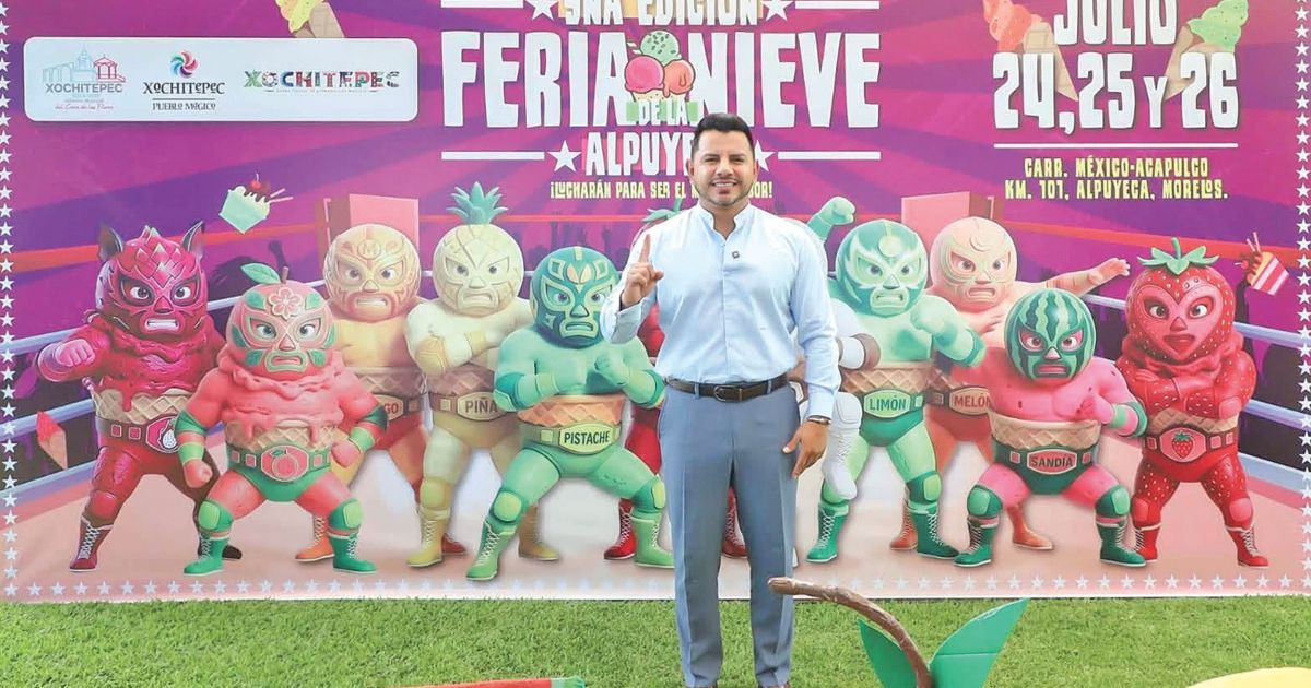 Feria de la Nieve Alpuyeca 2026 llega a Xochitepec en julio