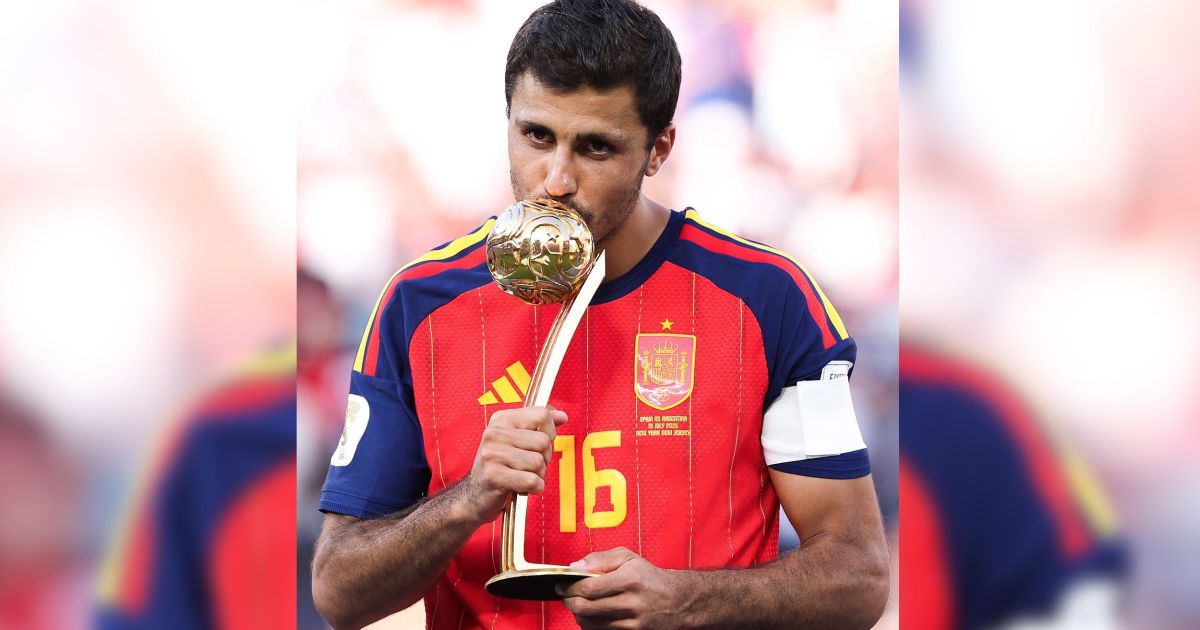 Rodri gana el Balón de Oro del Mundial 2026 tras liderar a España