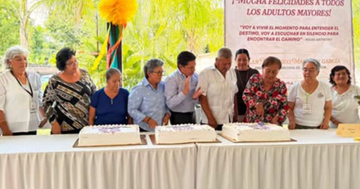 Jojutla celebra el Día del Adulto Mayor con reconocimientos y apoyo