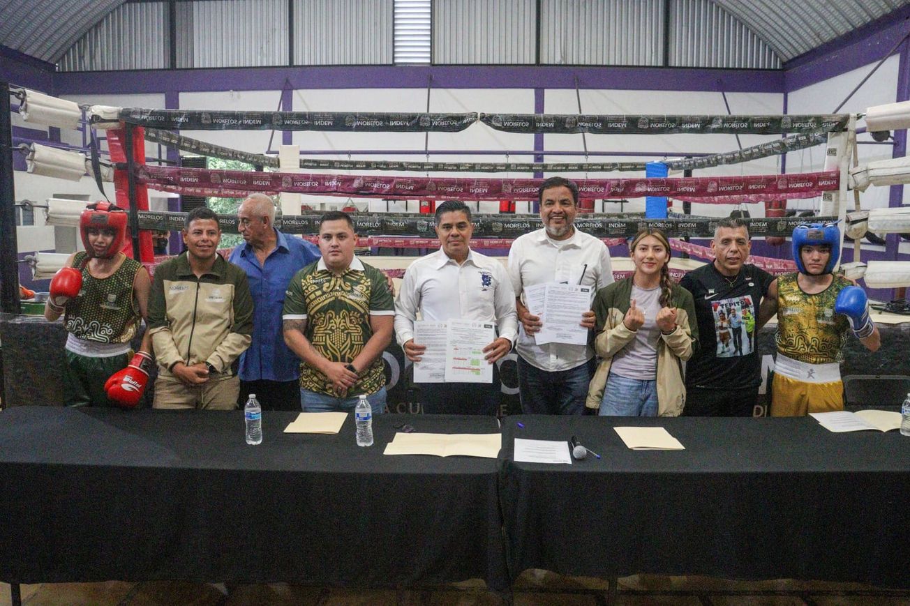 Morelos presenta Liga de Campeones de Boxeo en siete municipios