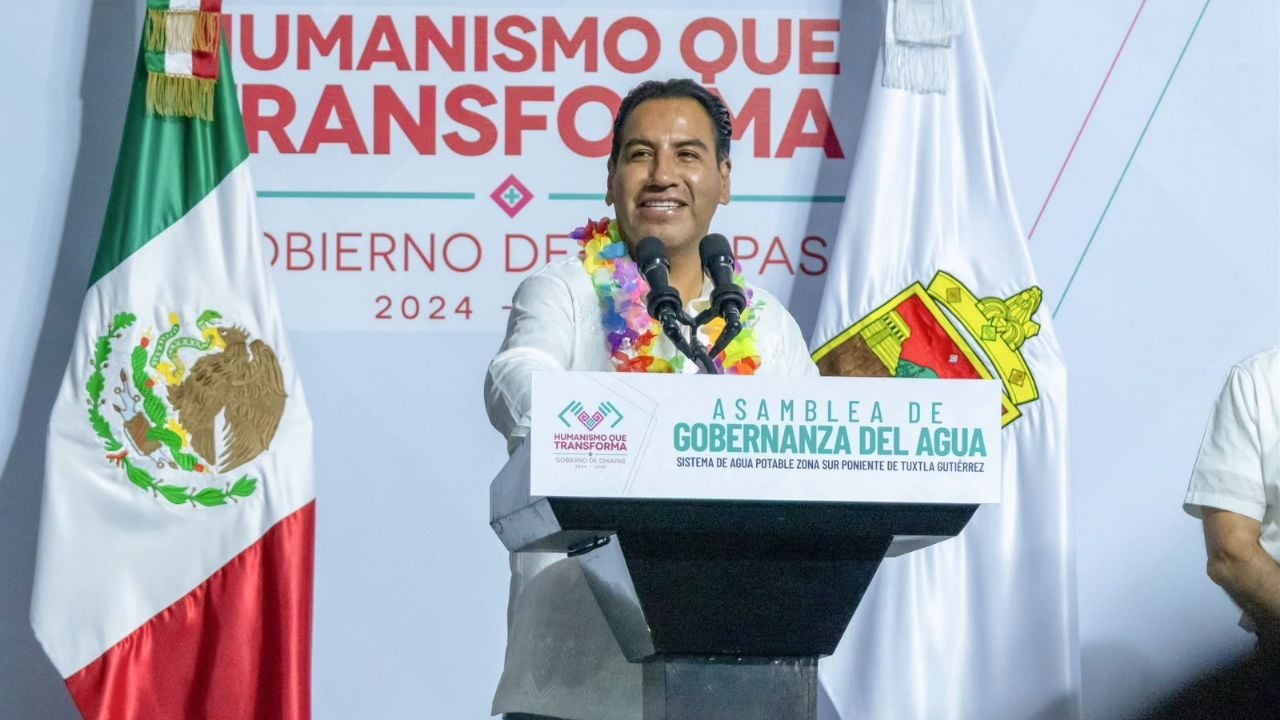 Chiapas invierte 103 mdp en agua potable para Tuxtla Gutiérrez
