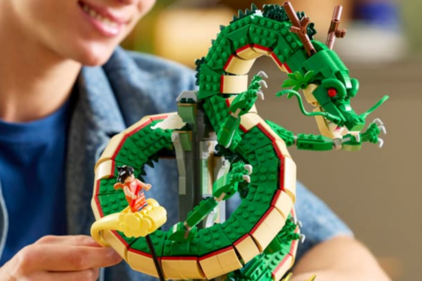 LEGO lanza primer set oficial de Dragon Ball con Goku y Shenron