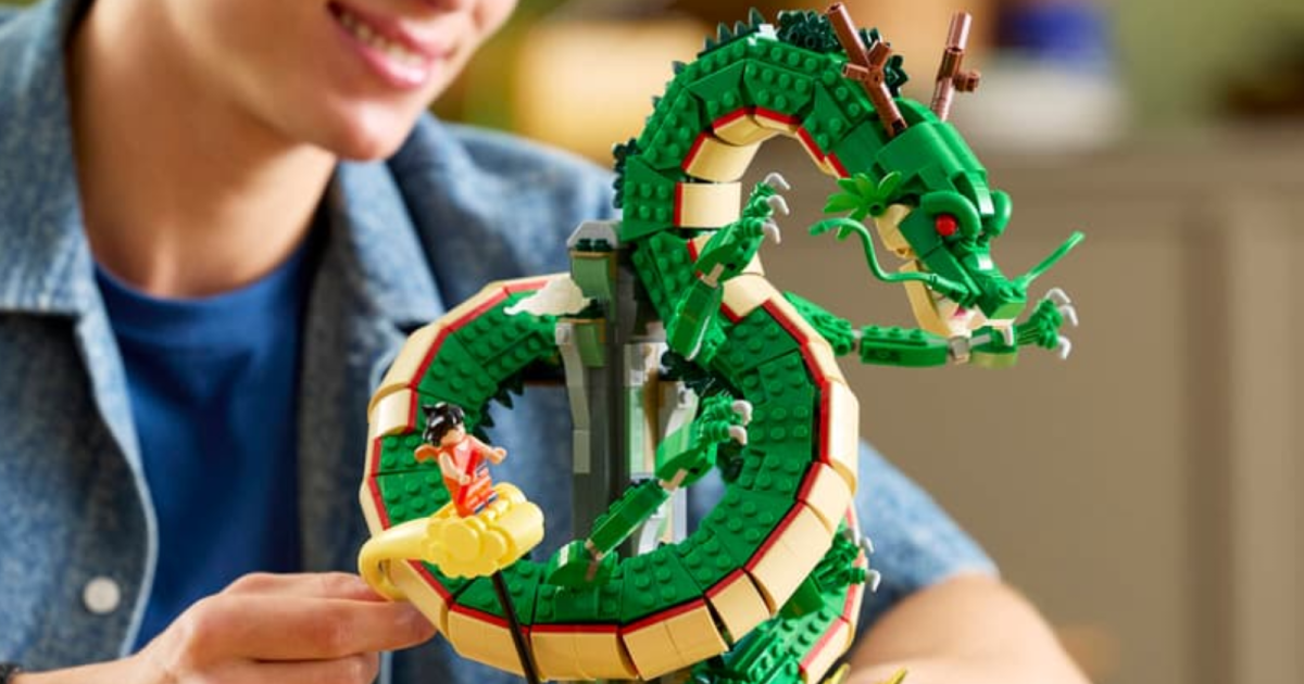 LEGO lanza primer set oficial de Dragon Ball con Goku y Shenron