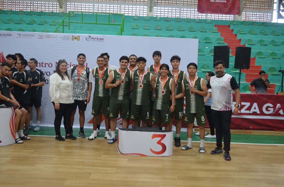Morelos gana doble bronce en básquetbol indígena nacional 2026