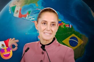 Claudia Sheinbaum encabeza ranking de aprobación en Latinoamérica