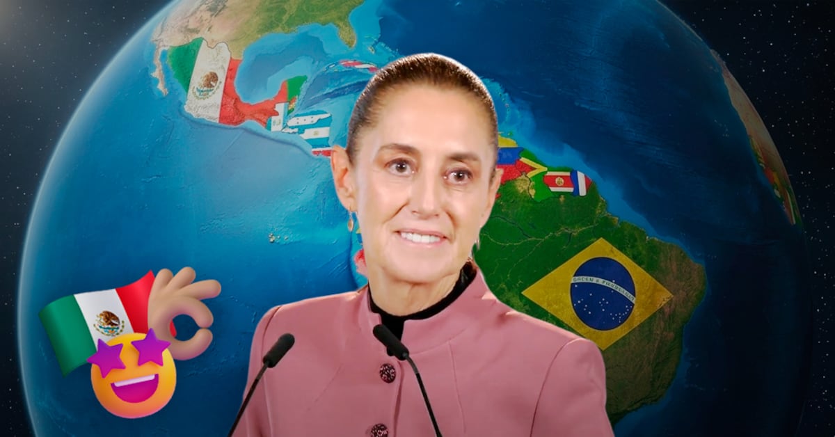 Claudia Sheinbaum encabeza ranking de aprobación en Latinoamérica