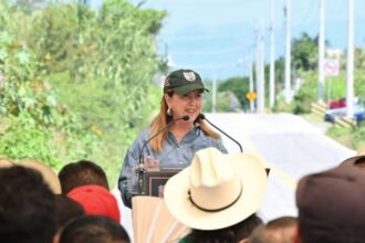 Gobernadora de Morelos destaca baja de delitos y pide confianza