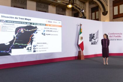 Sheinbaum: Mexicana, AIFA y Tren Maya cumplen metas al 2026