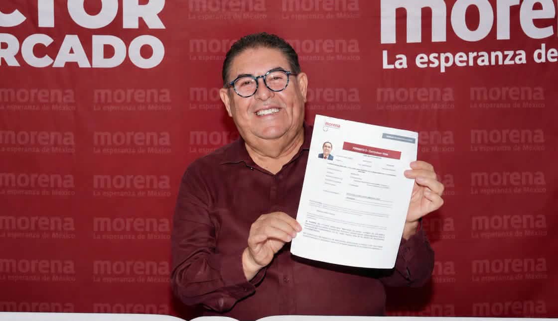 Víctor Mercado se registra para coordinar Morena en Cuernavaca