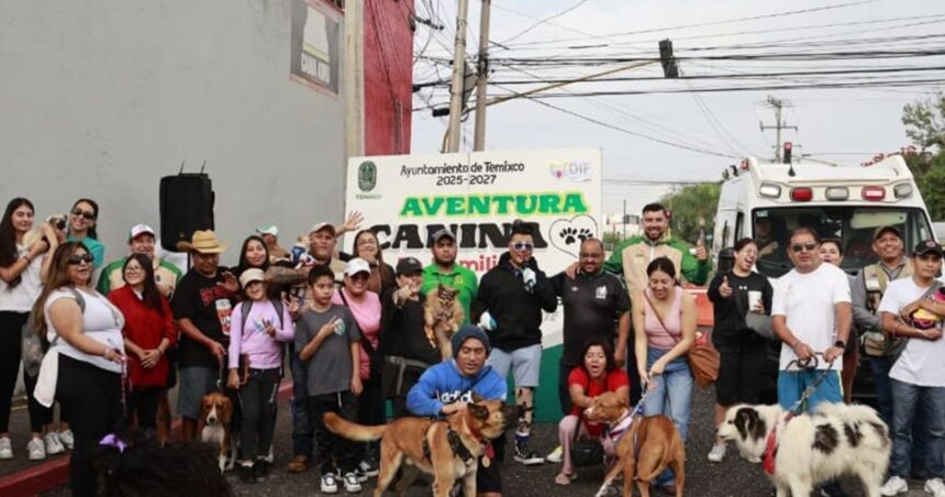 Aventura Canina en Temixco impulsa adopción y tenencia responsable
